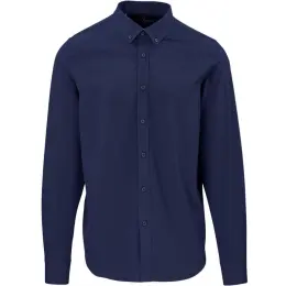 Mens Long Sleeve Alex Varga Sorrento Shirt Navy